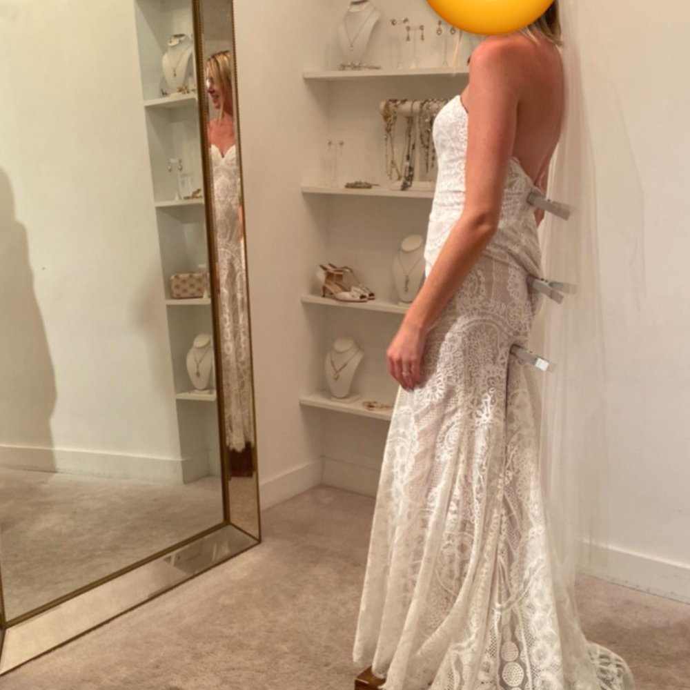 BRAND NEW (Unaltered) Willowby Cadah Wedding Gown - Picture 12 of 12
